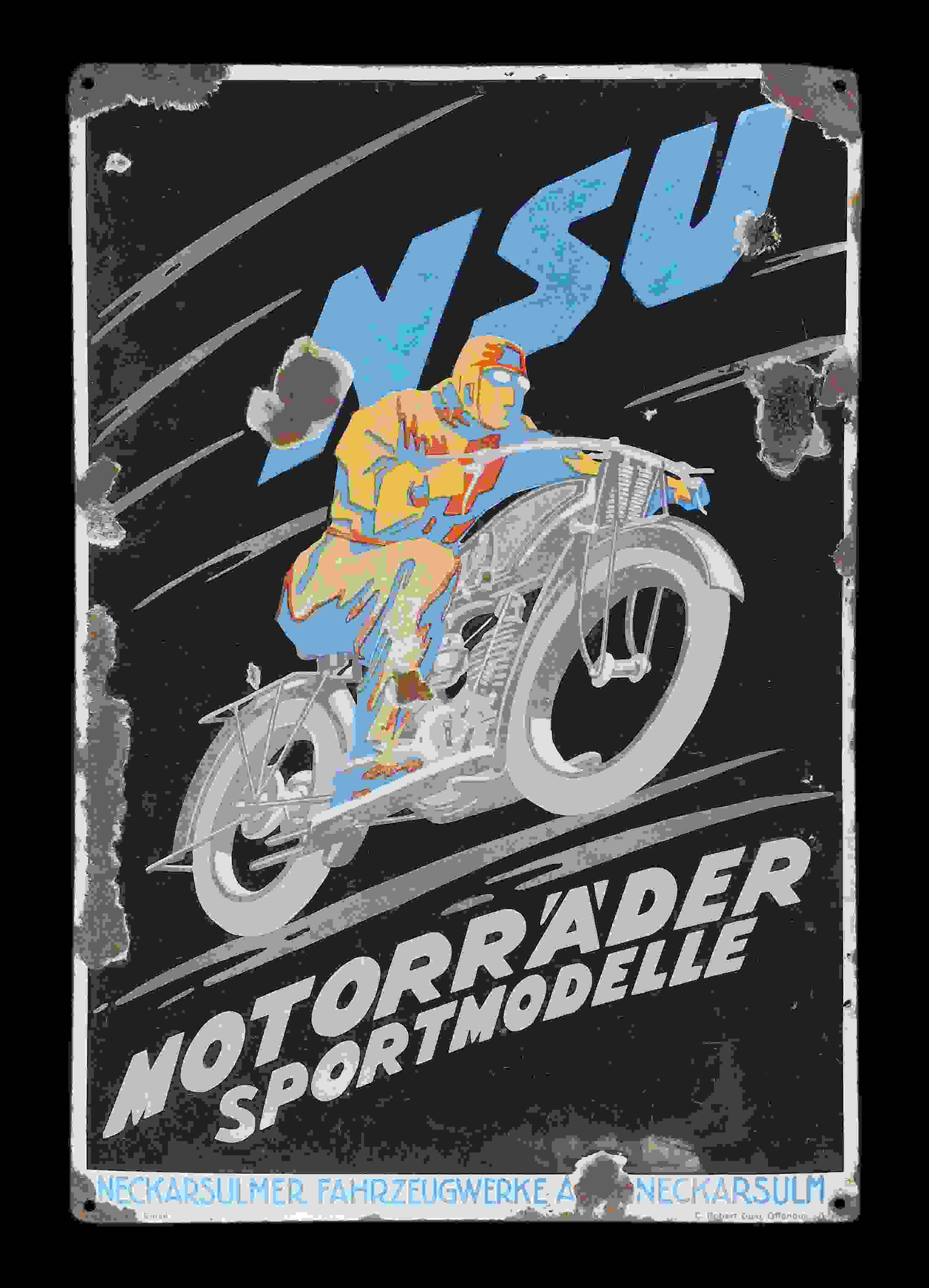 NSU Motorräder Sportmodell 