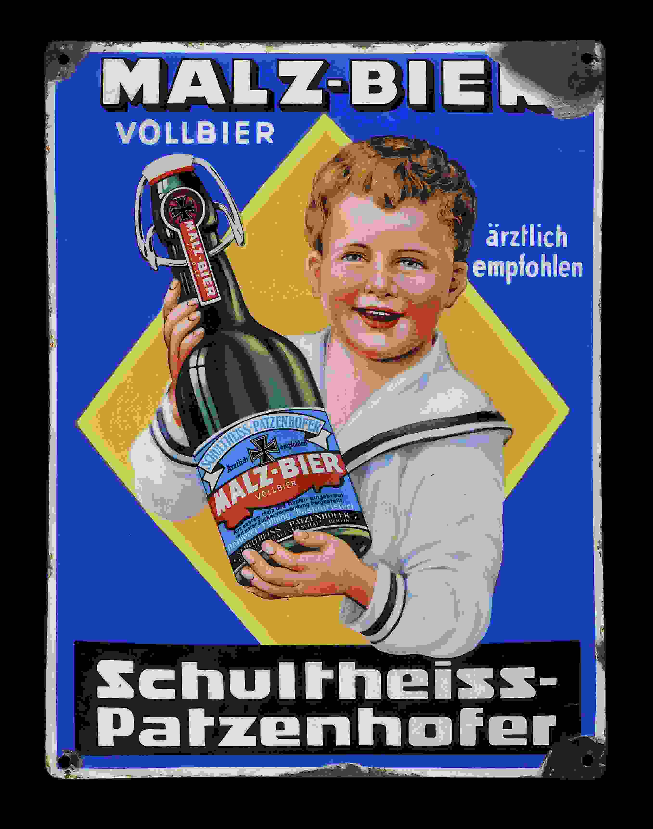 Malz-Bier Schultheiss-Patzenhofer 