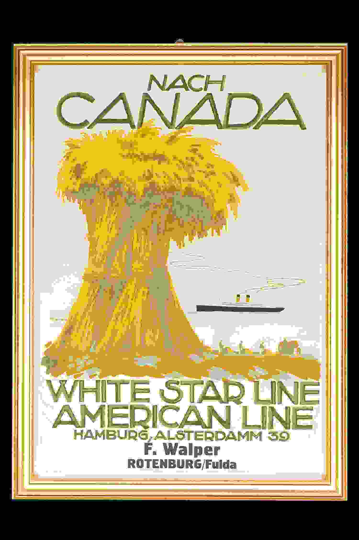 White Star Line Nach Canada  