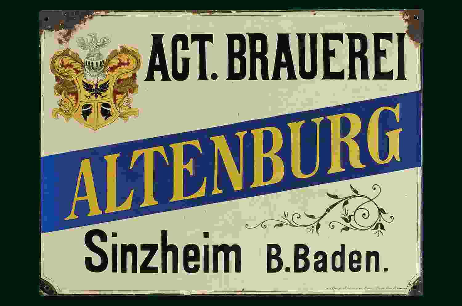 Act. Brauerei Altenburg 