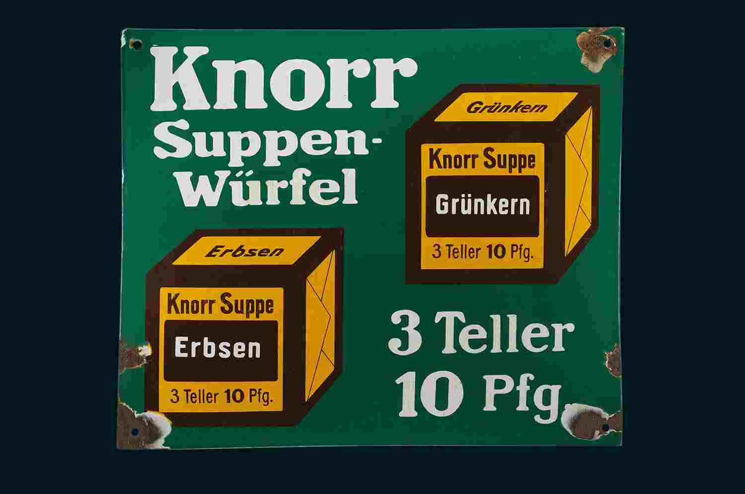 Knorr Suppen-Würfel 3 Teller 