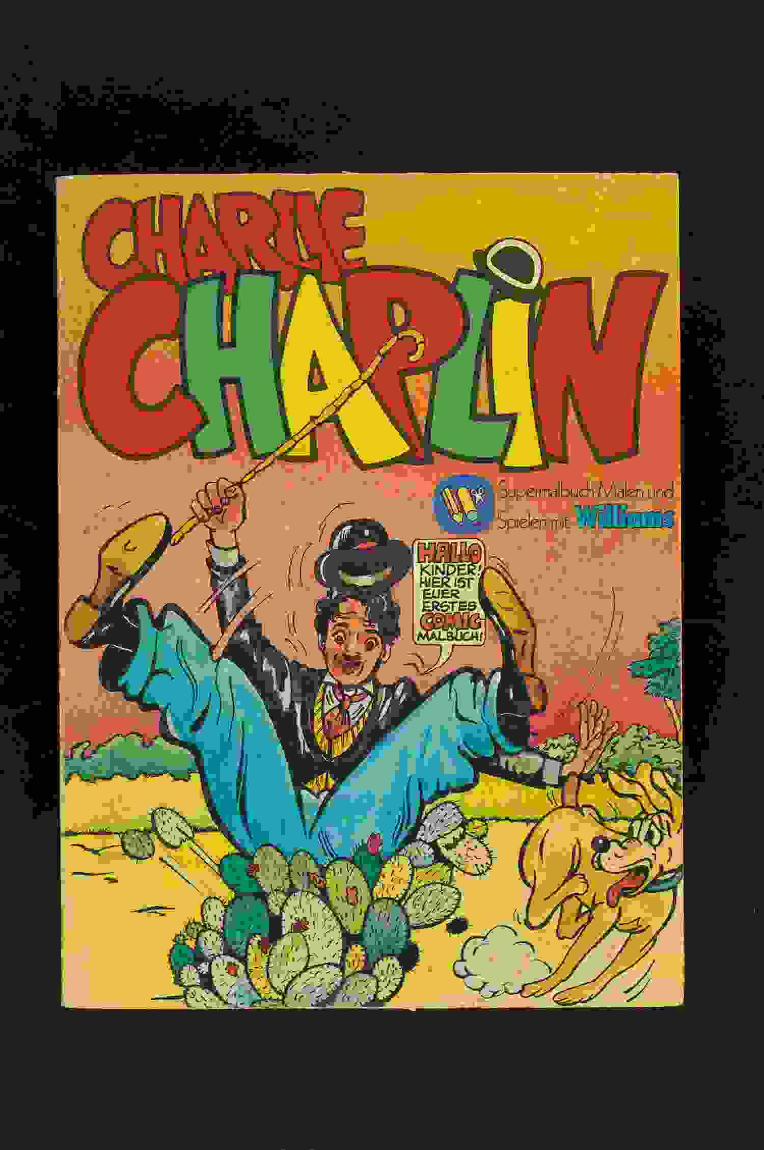 Charlie Chaplin Br. Malbuch  