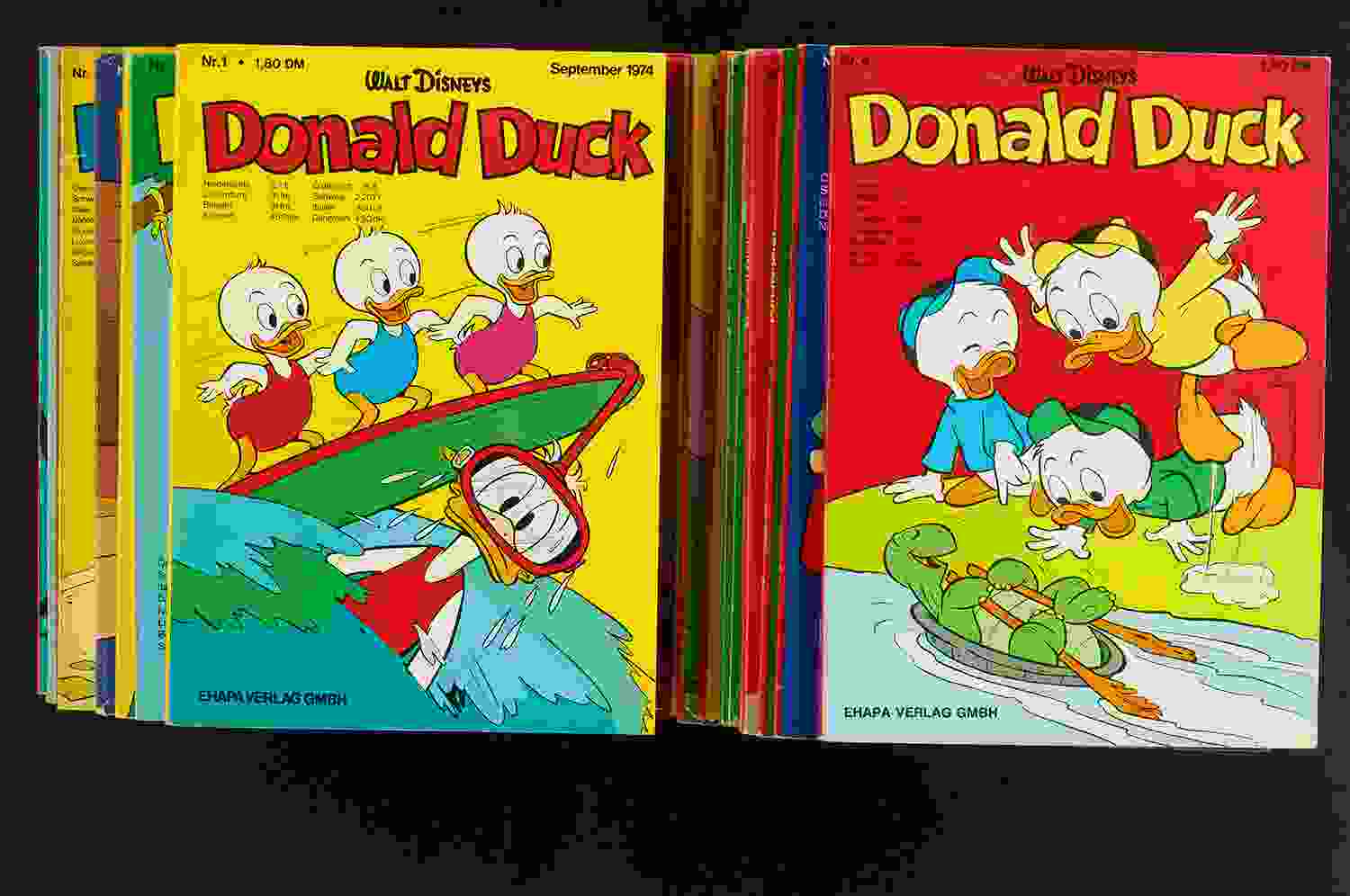 Donald Duck Tb. Konvolut. 19 Stk. 