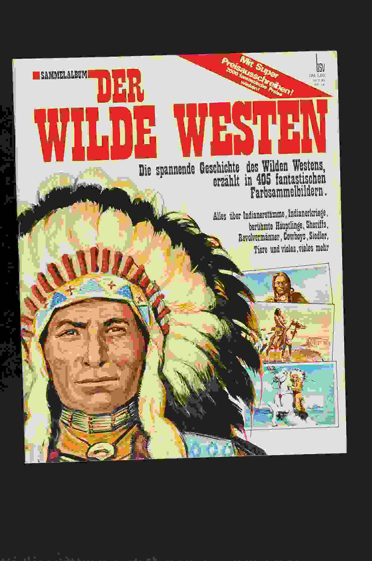Der Wilde Westen Sammelbildalbum 