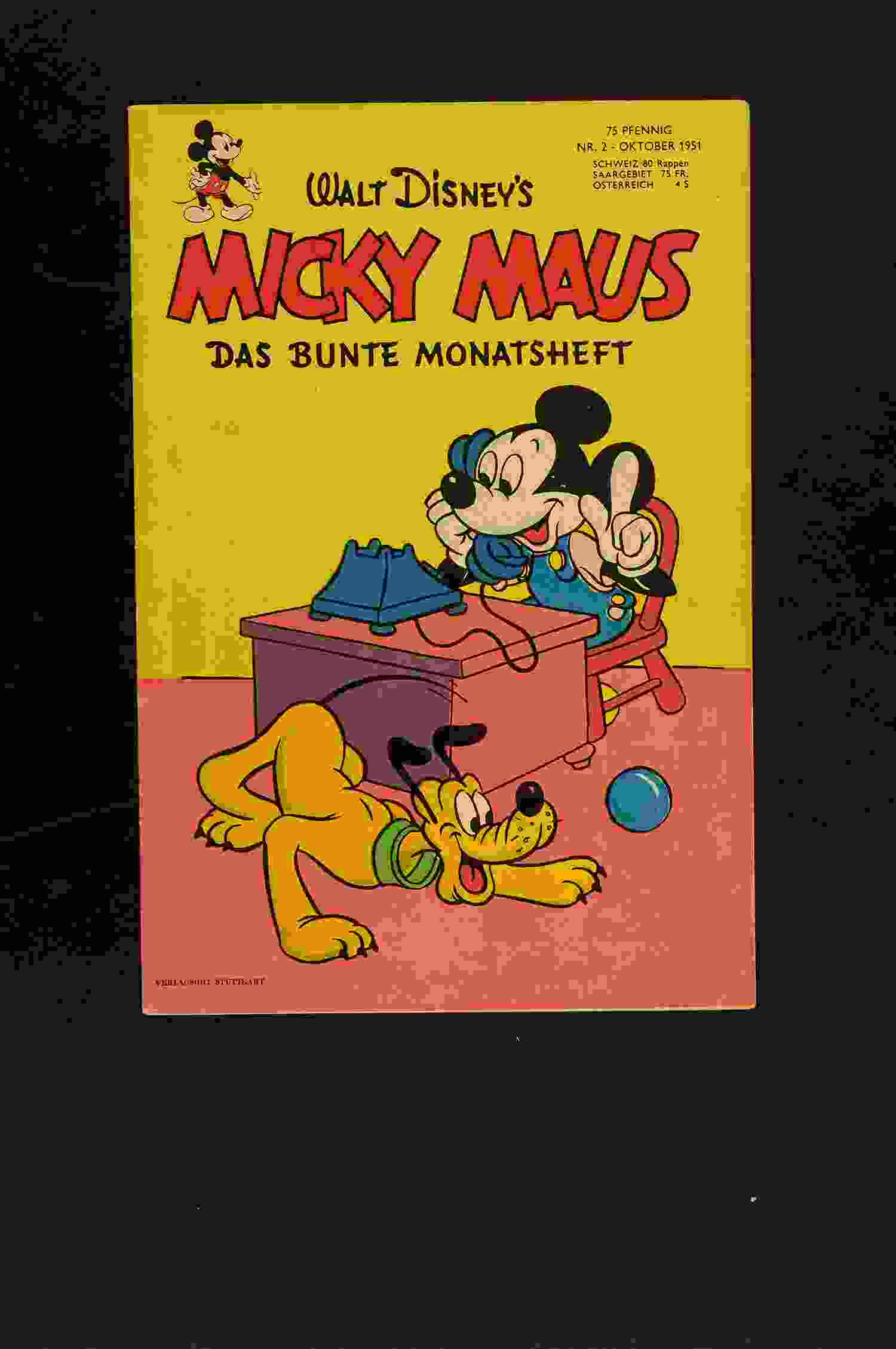 Micky Maus  Nr. 2/1951 