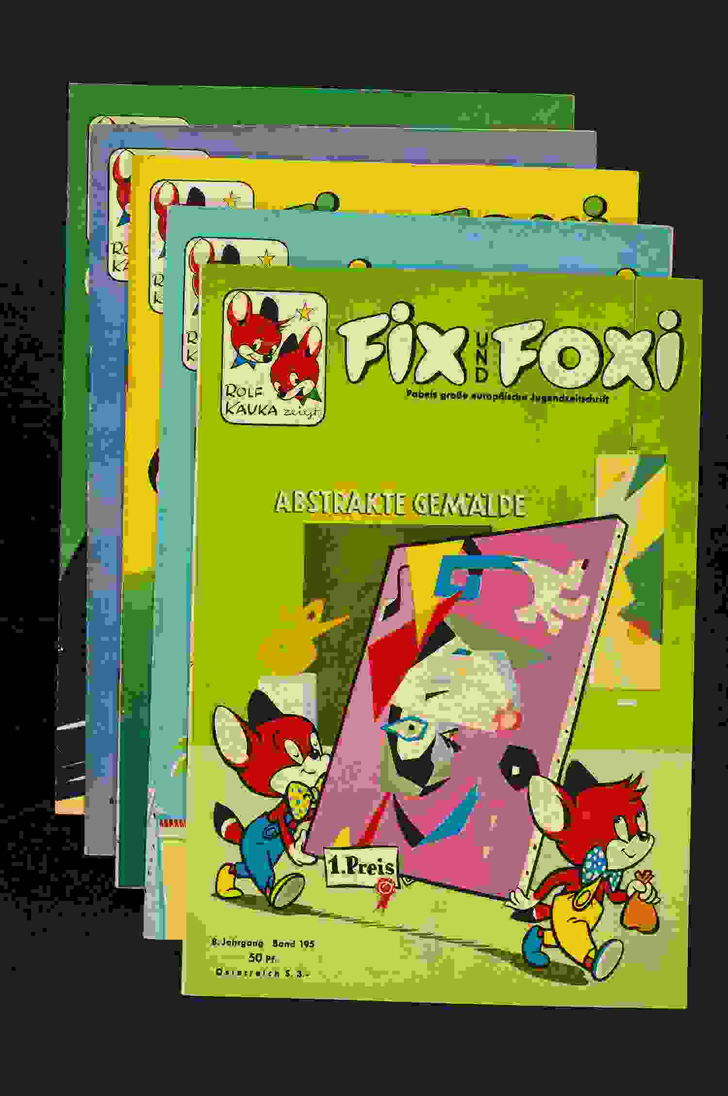 Fix und Foxi Konvolut 5 Hefte 