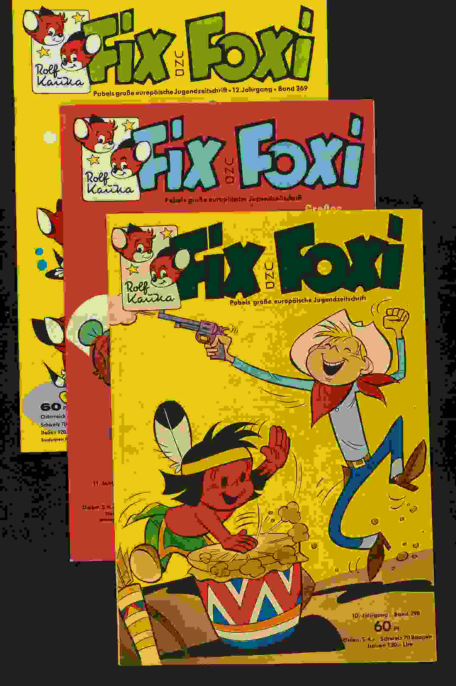 Fix und Foxi Konvolut 3 Hefte 