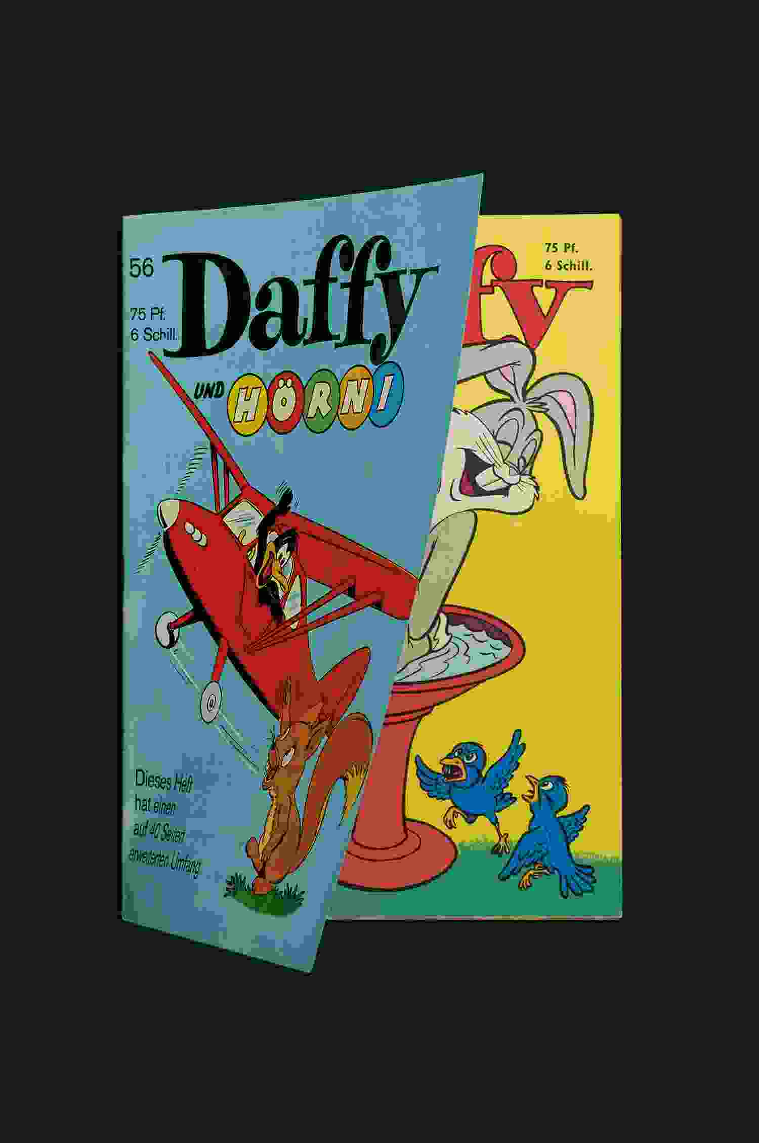 Daffy Gb. Nr. 56 mit Doppelumschlag 