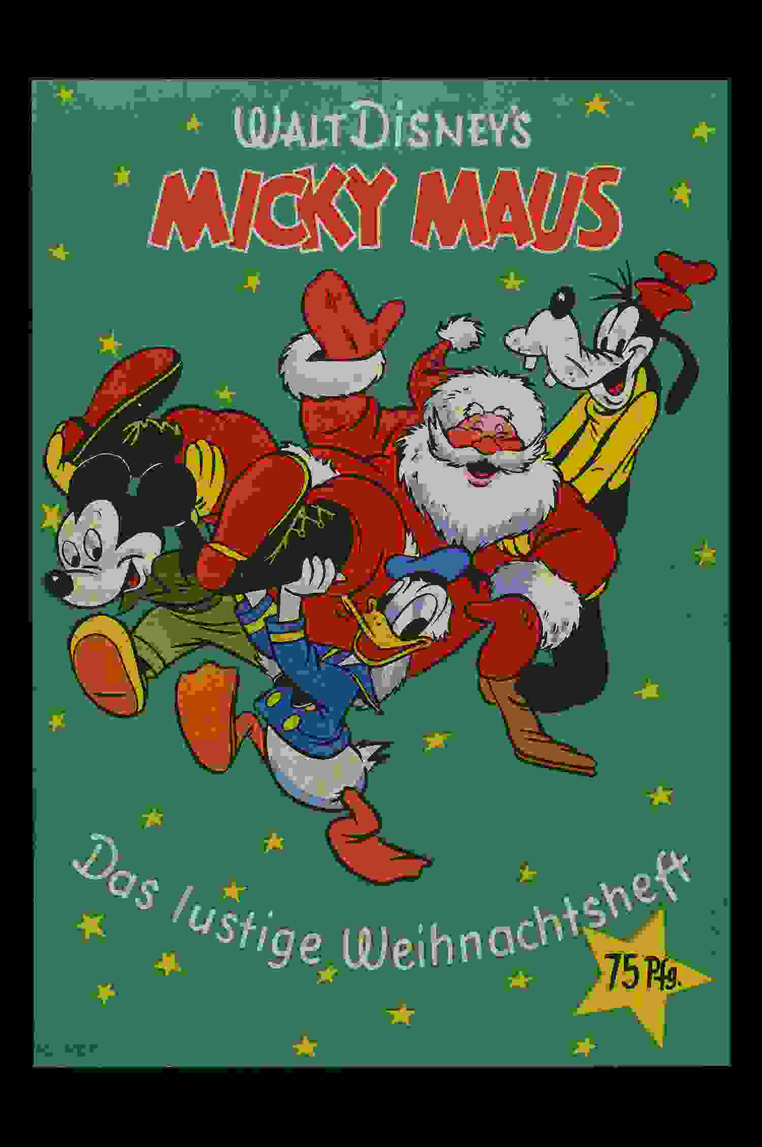 Micky Maus Ankündigungsplakat 1951 Nr. 4 