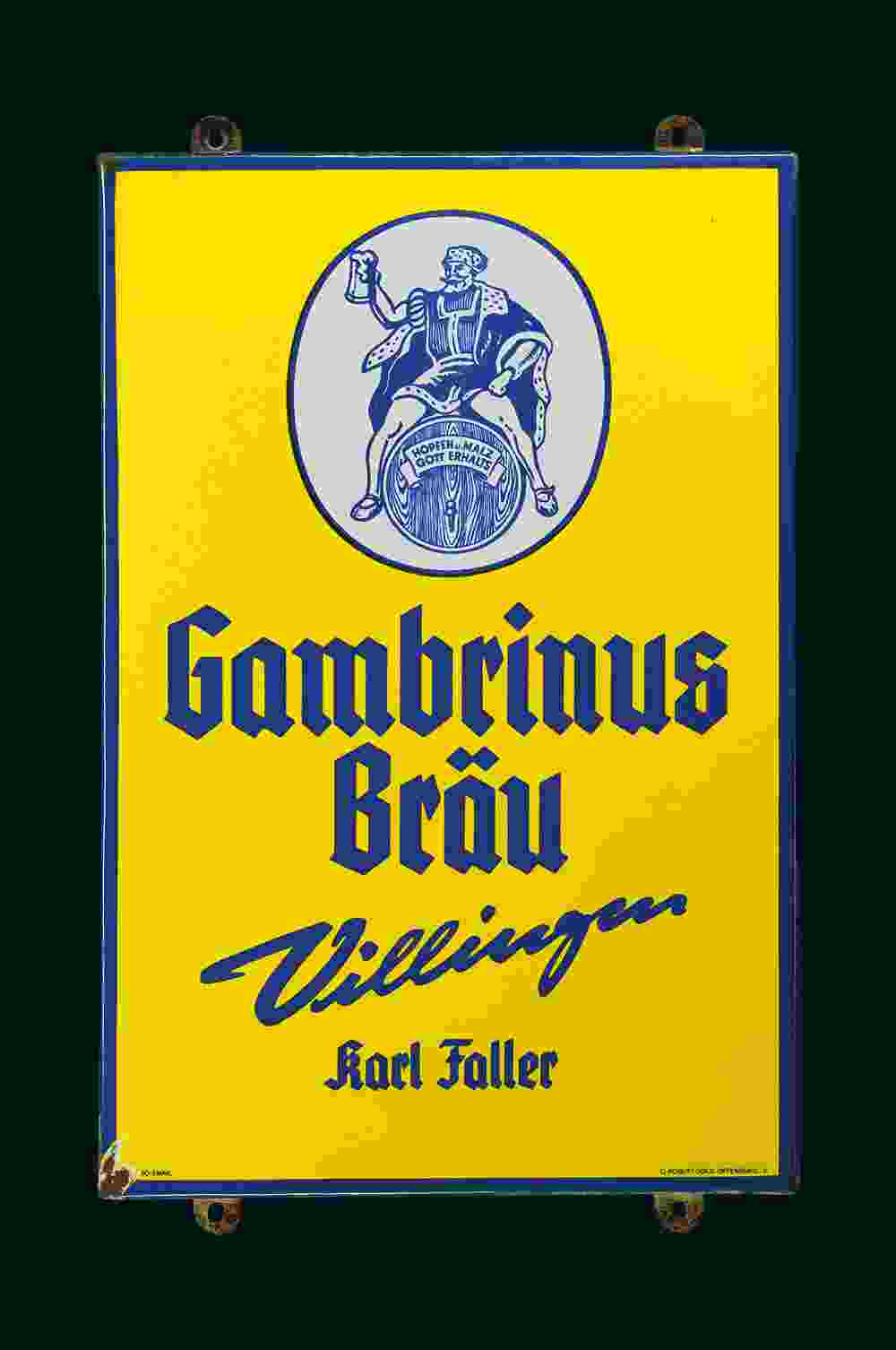 Gambrinus Bräu Karl Faller 