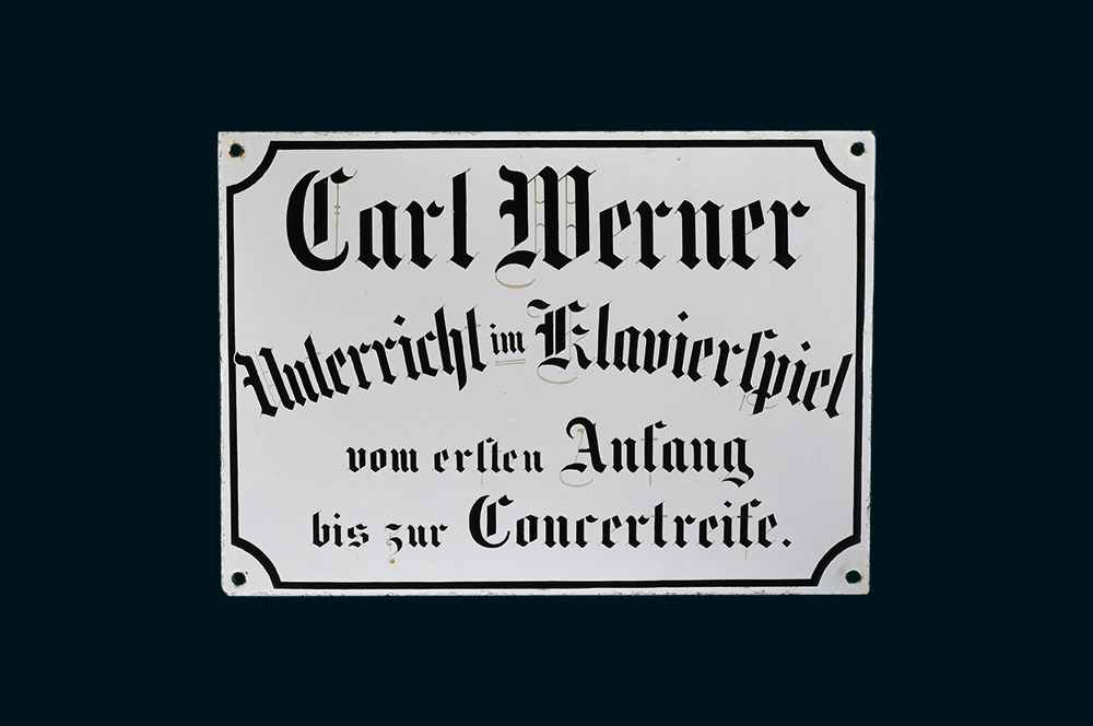 Carl Werner Unterricht im Klavierspiel 