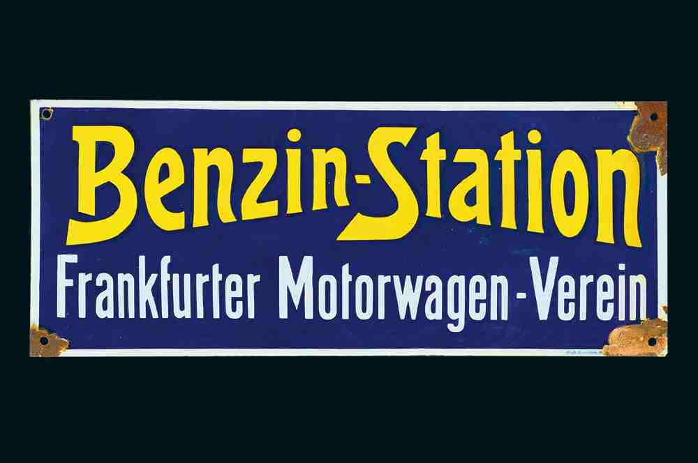 Benzin Station Frankfurter Motorwagen-Verein 