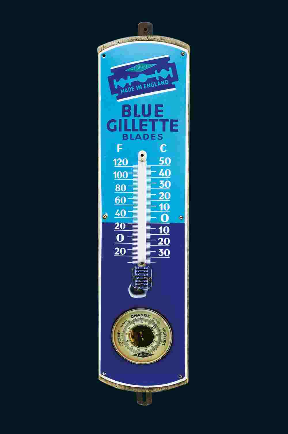 Blue Gillette Blades 