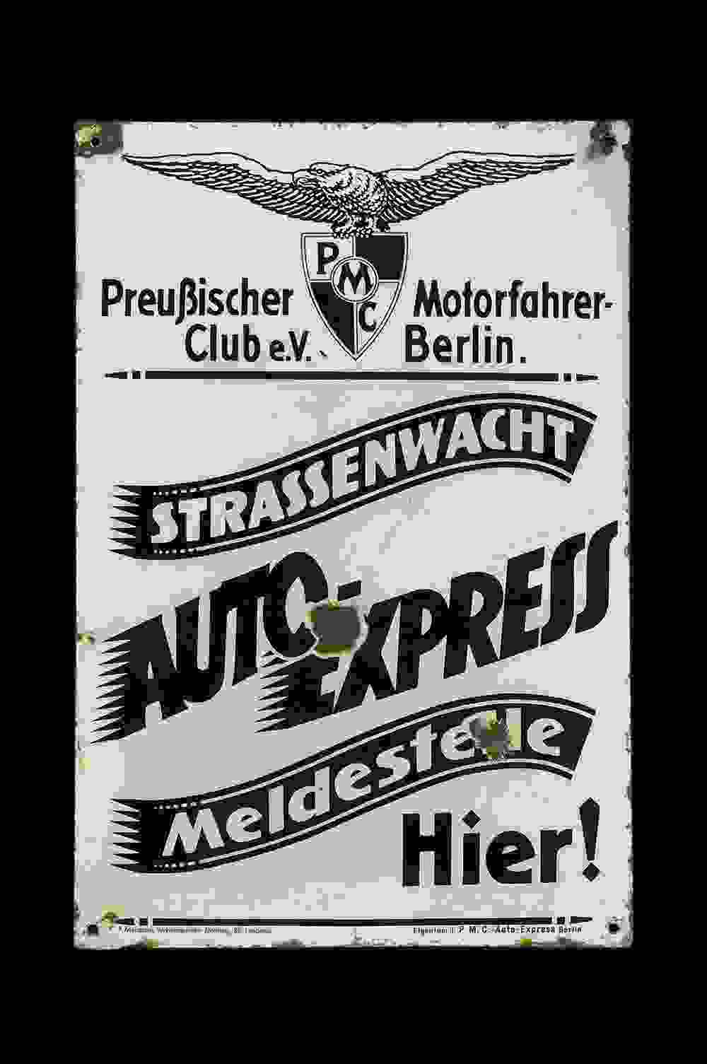 PMC Preußischer Motorfahrer Club 