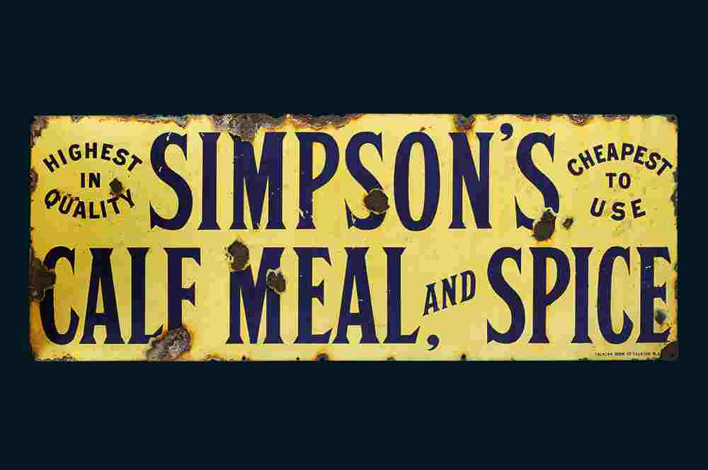Simpson's Calf Meal and Spice 