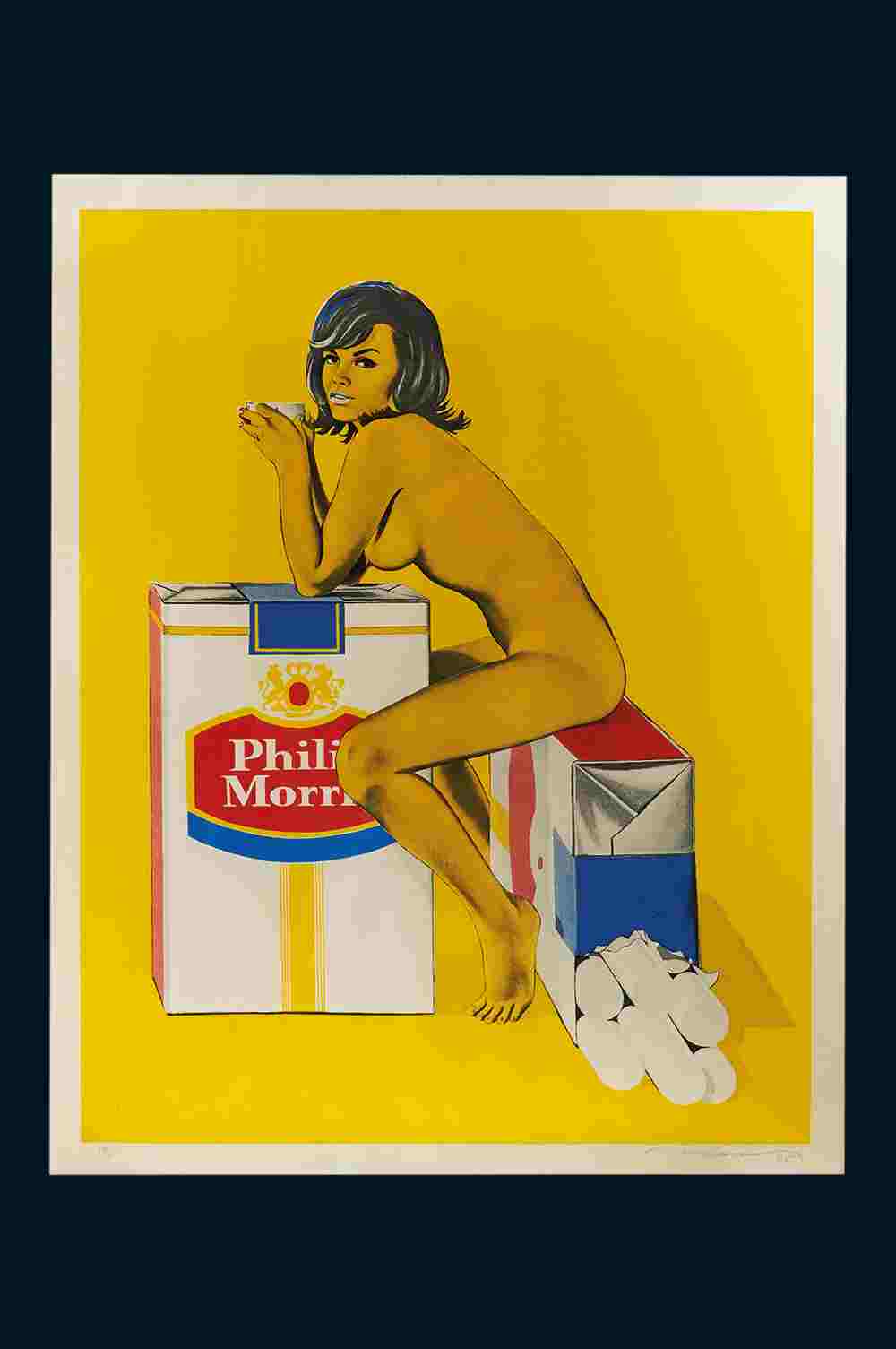 Philip Morris Siebdruck Mel Ramos  