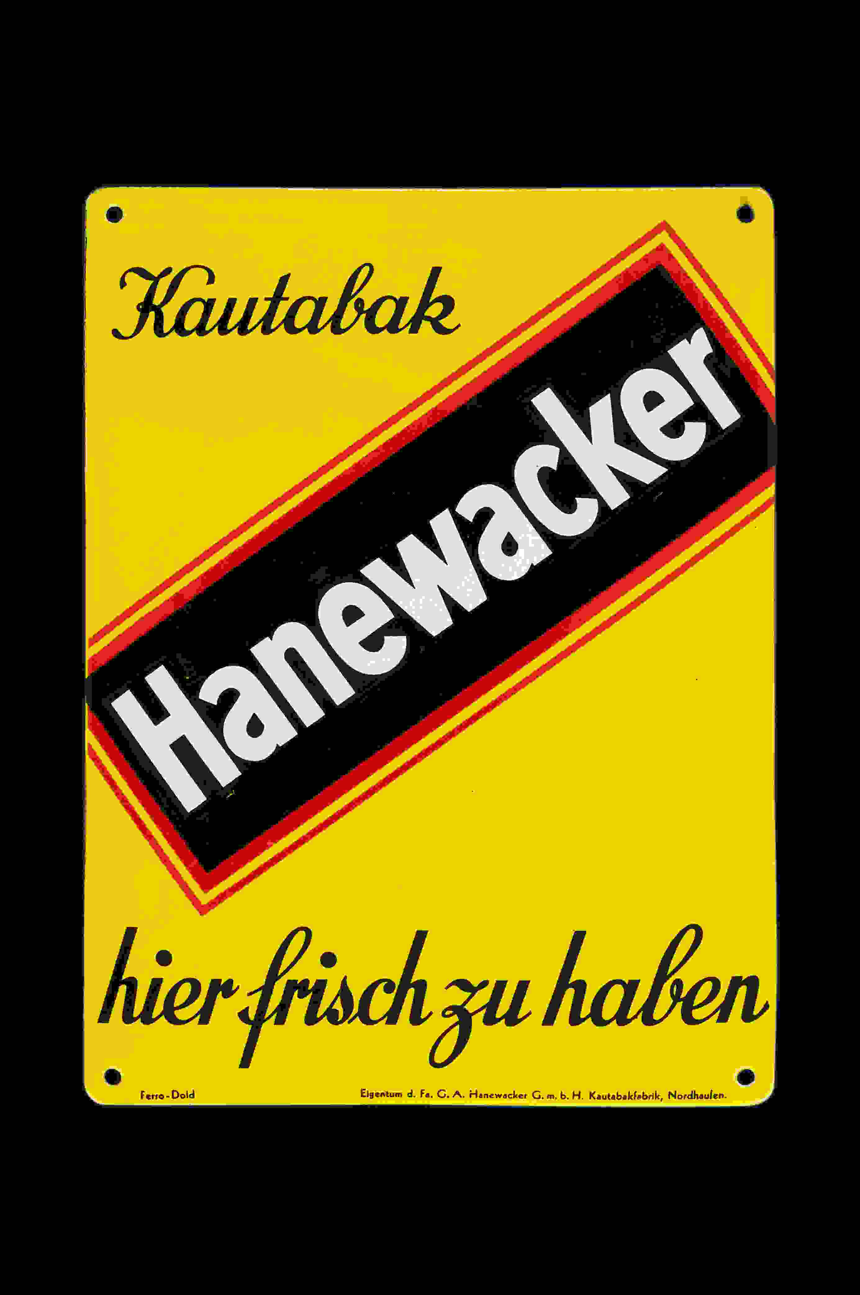 Hanewacker Kautabak 