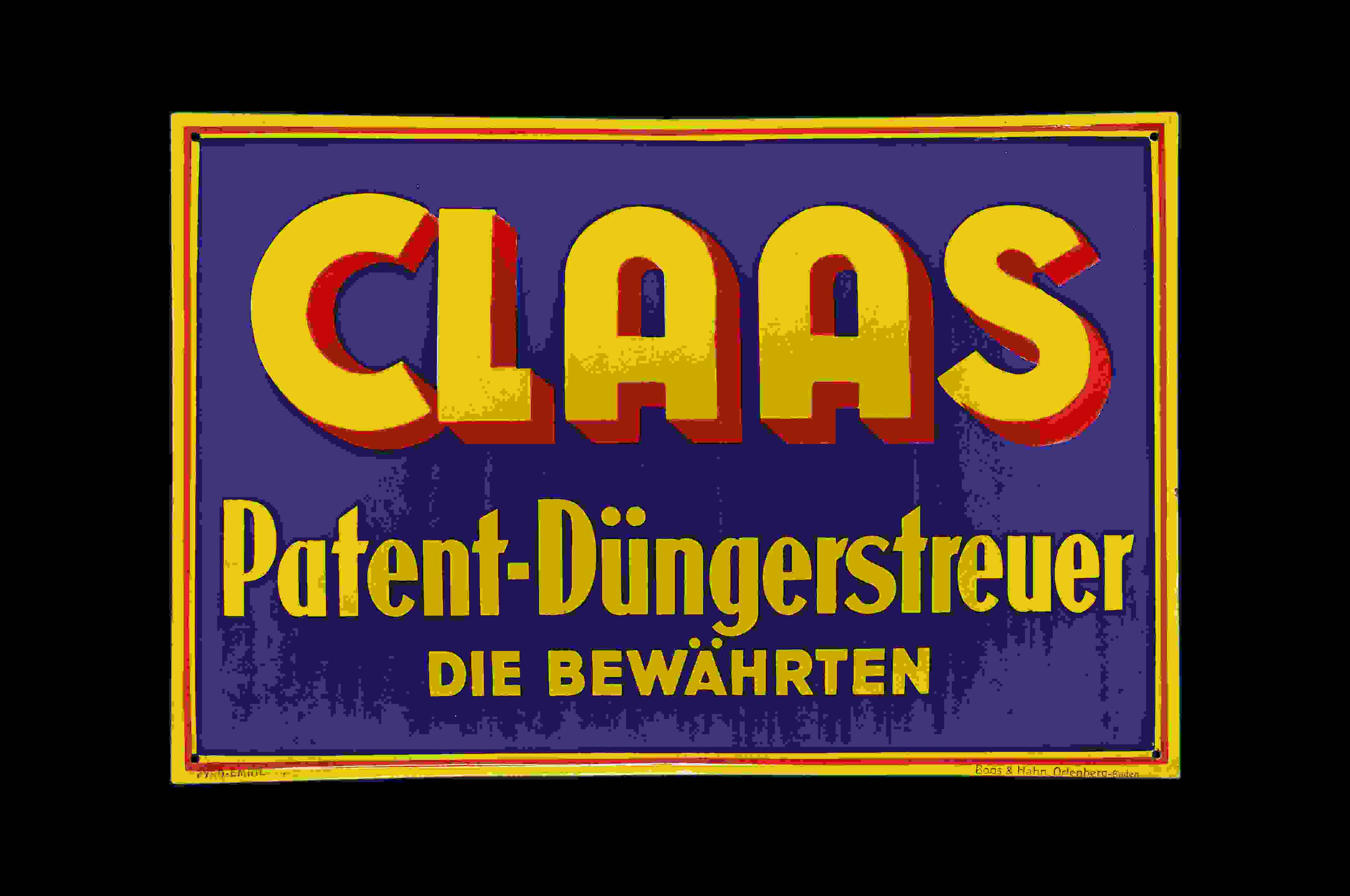 Claas Patent-Düngerstreuer 