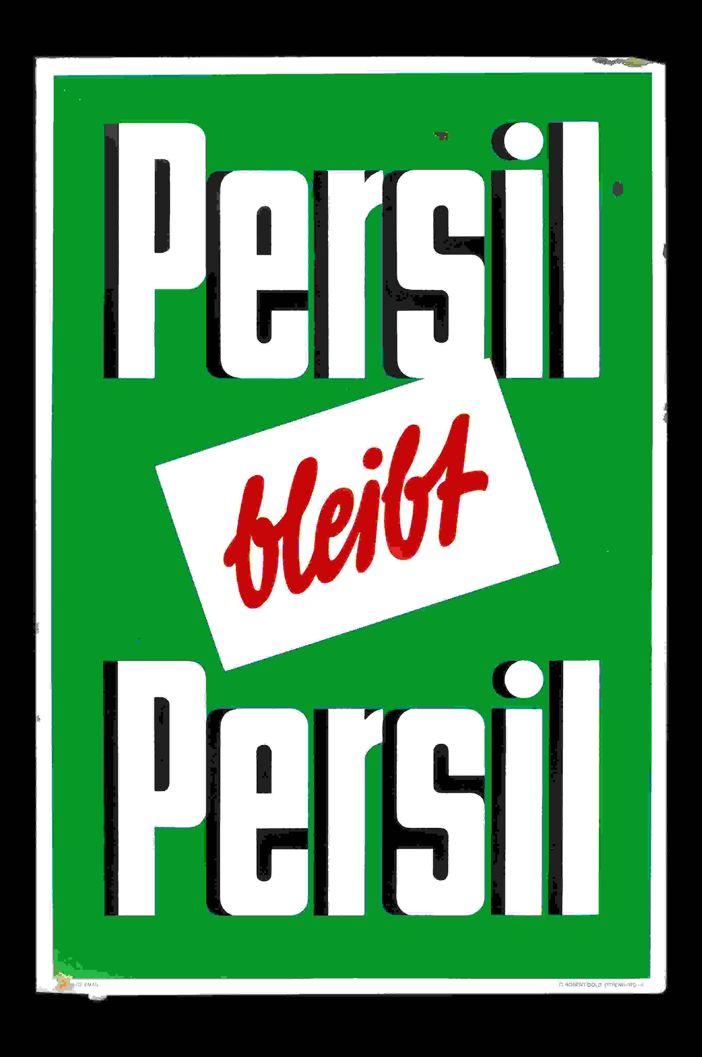 Persil bleibt Persil 