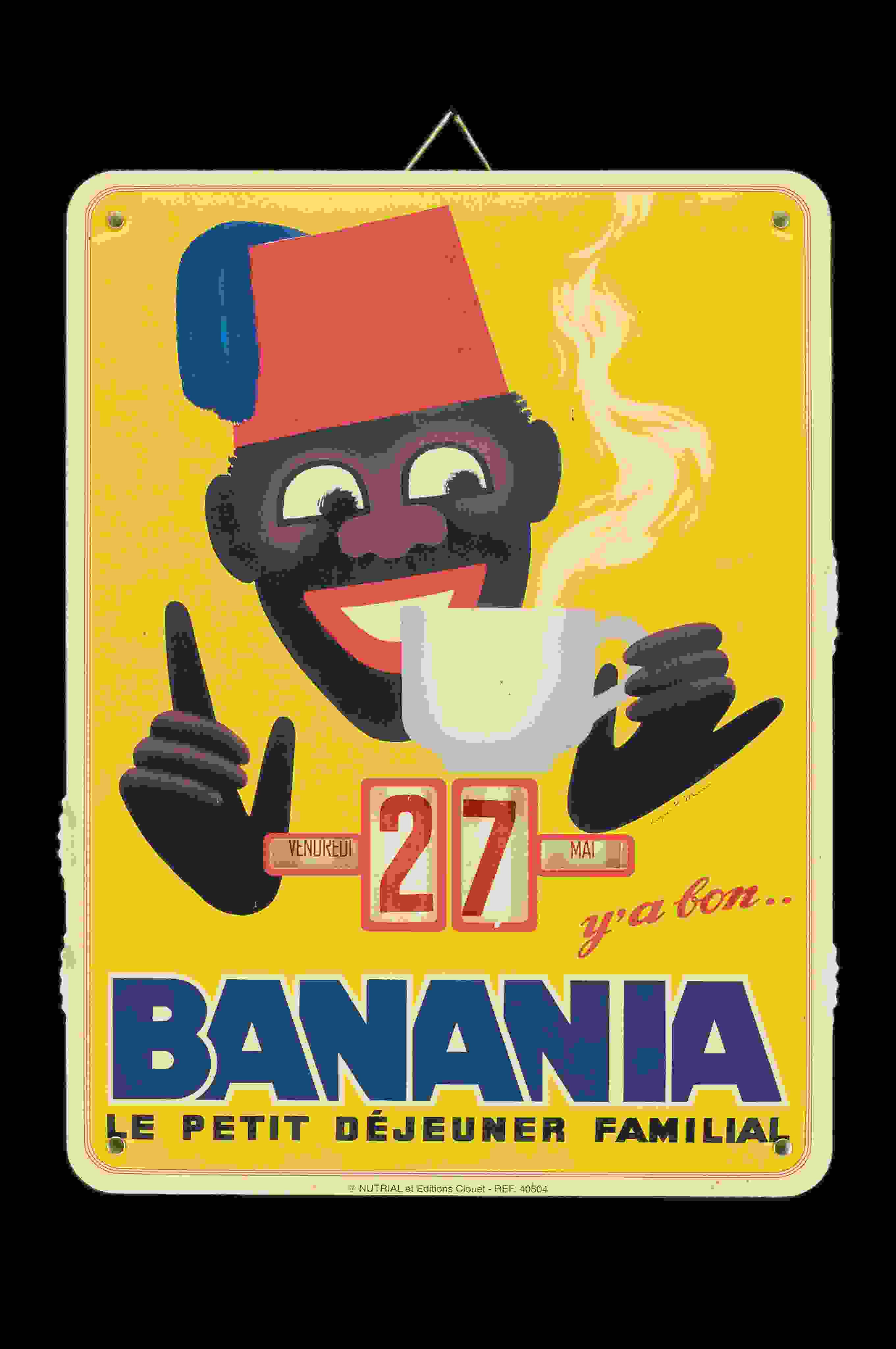 Banania Drehkalender 