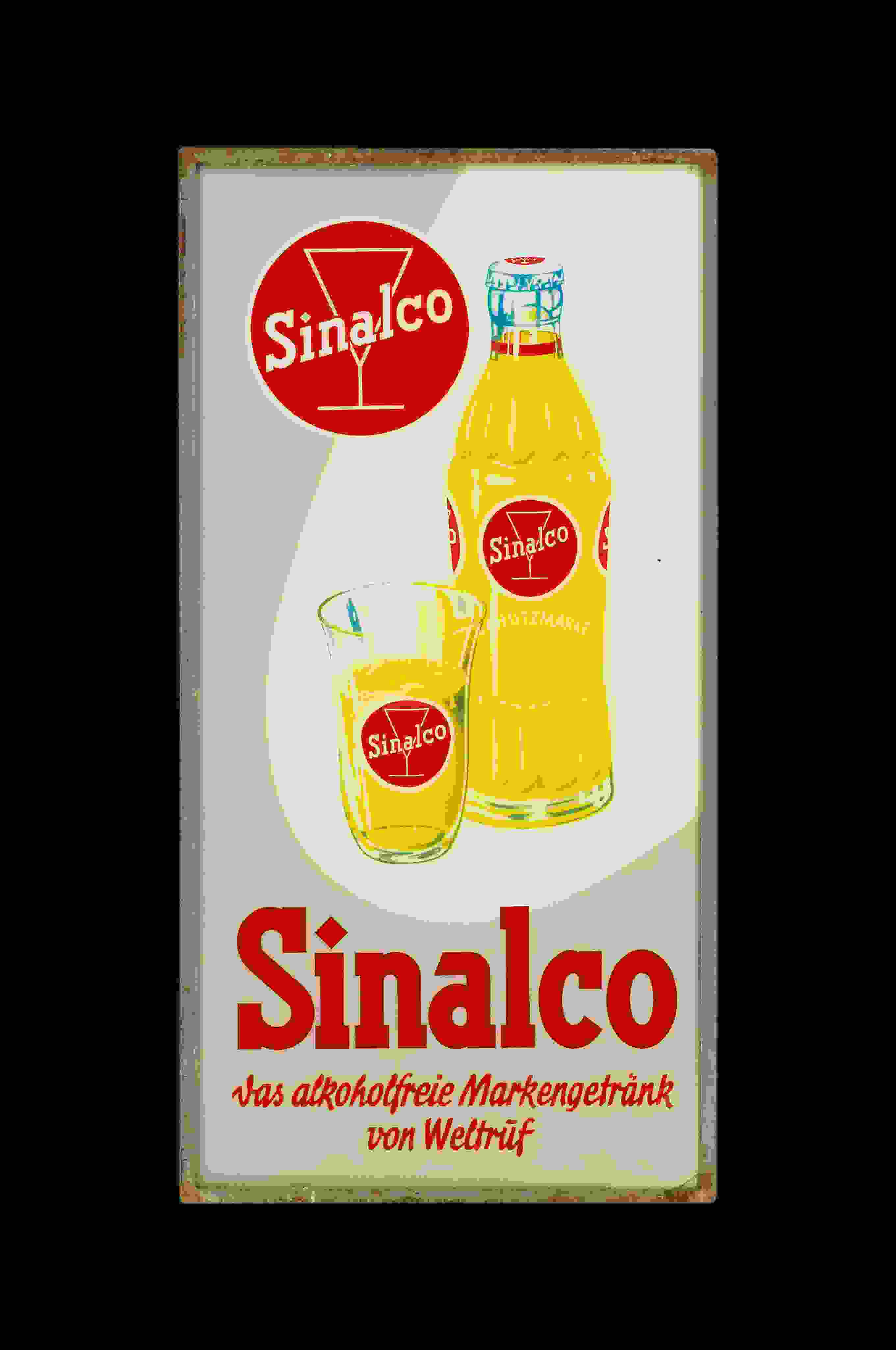 Sinalco Kola Glasschild 