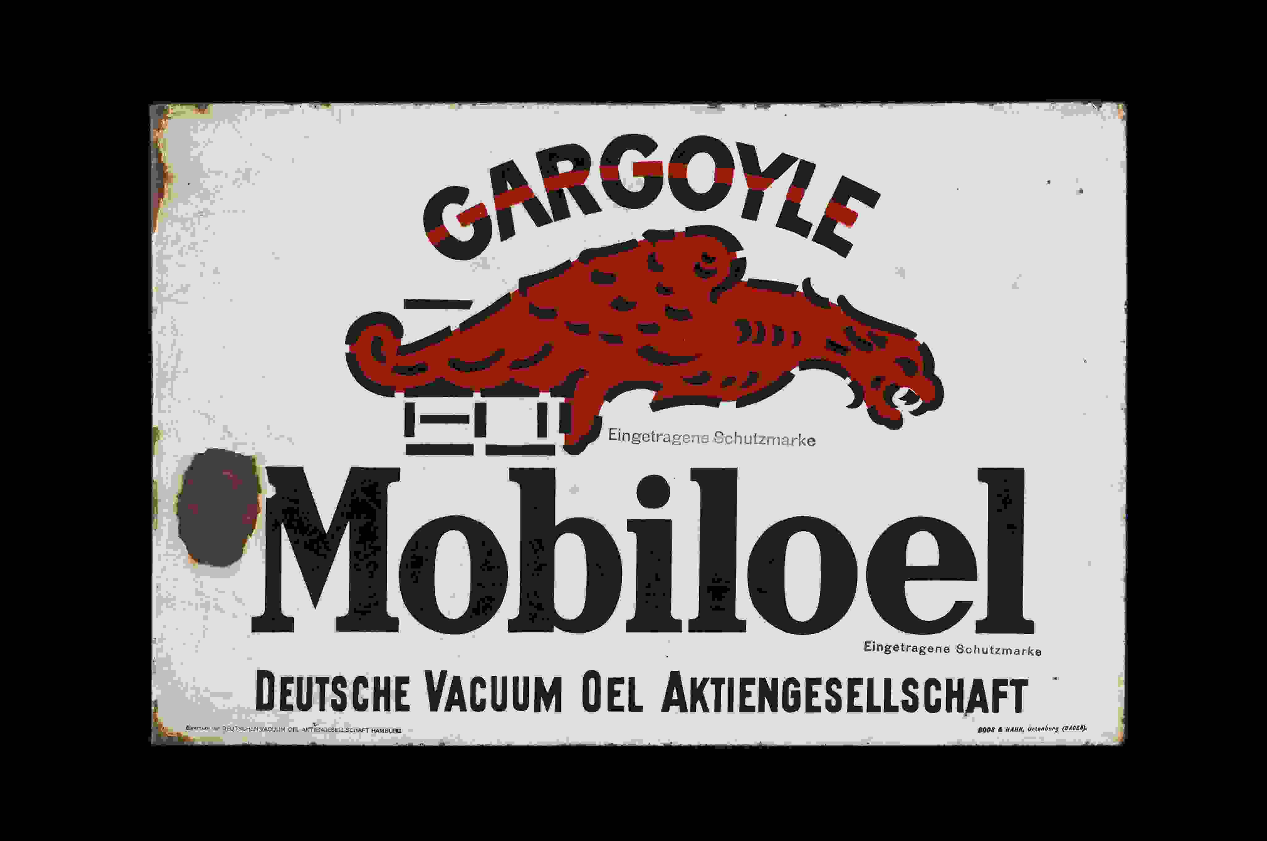 Gargoile-Mobiloel Ausleger 