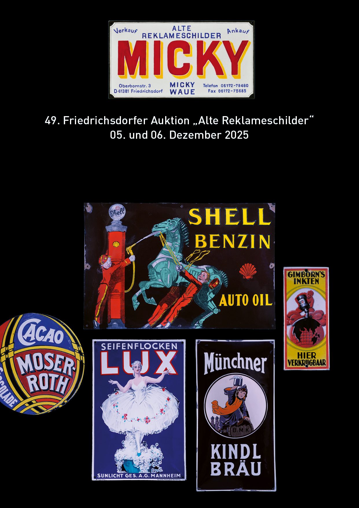 Katalog Reklameschilder Nr.49