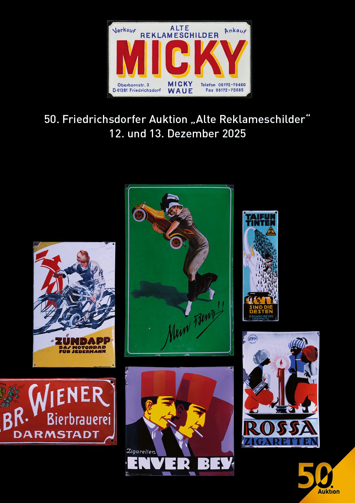 Katalog Reklameschilder Nr.50